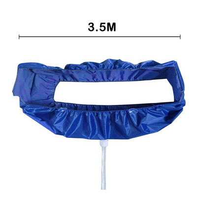 Oro kondicionieriaus valymo dangtis pakabinamas vandeniui atsparus buitinis valymas dulkėms atsparus dangtelis plovimas sieninis tvirtinimo diržas