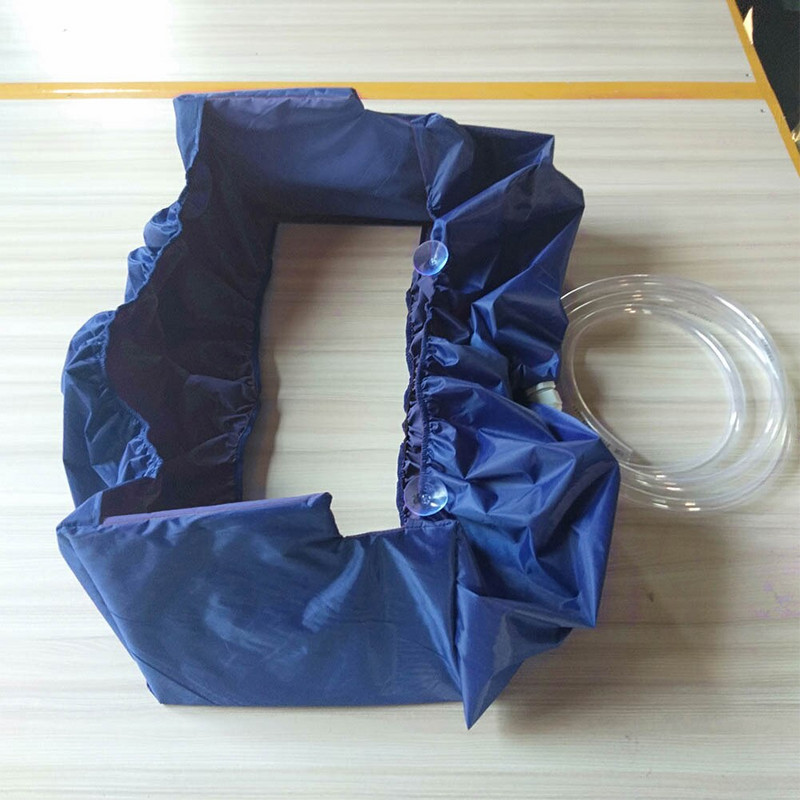 Oro kondicionieriaus valymo dangtis pakabinamas vandeniui atsparus buitinis valymas dulkėms atsparus dangtelis plovimas sieninis tvirtinimo diržas