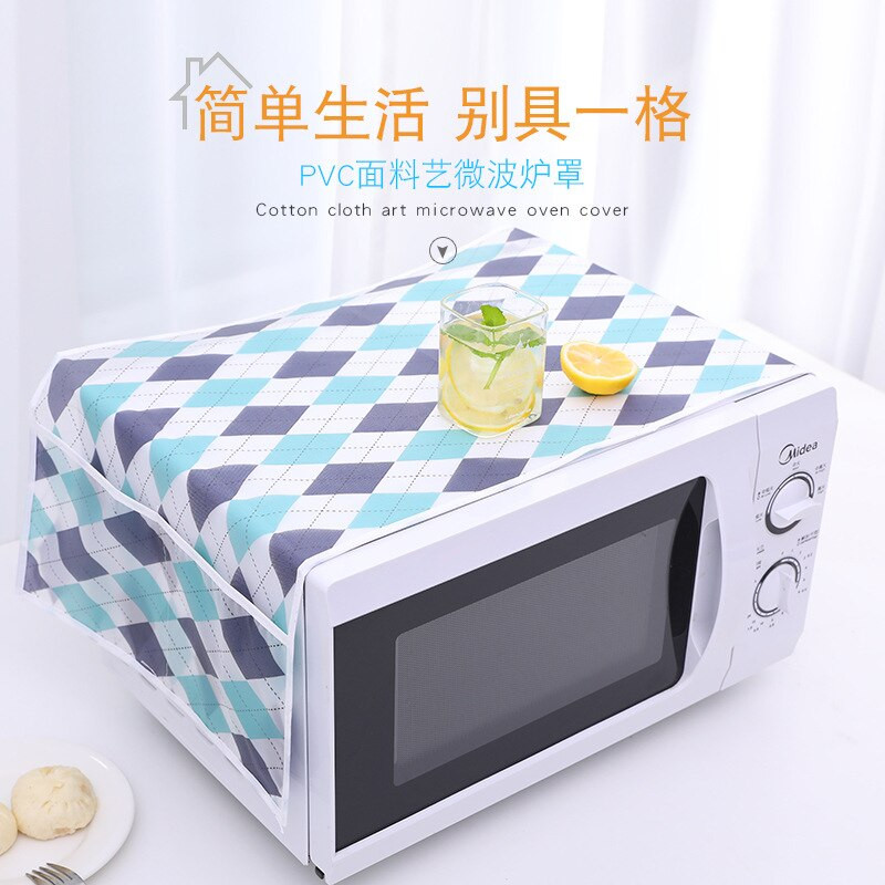 Kryt na mikrovlnnú rúru proti prachu handrička na rúru PEVA kryt na mikrovlnnú rúru olejuvzdorná handrička proti prachu