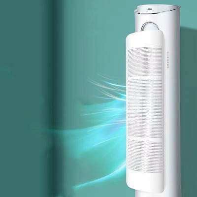 Stojan na klimatizáciu s deflektorom proti priamemu fúkaniu, plastový kryt čelného skla, valcový vertikálny univerzálny deflektor