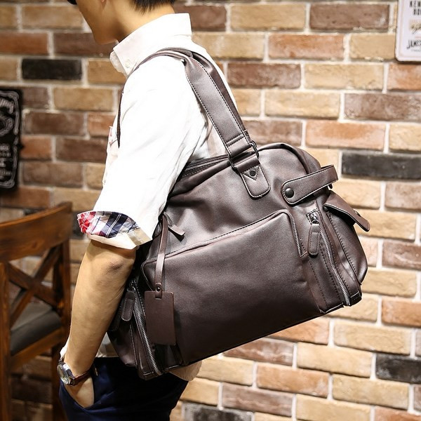 Pánska cestovná taška z eko kože