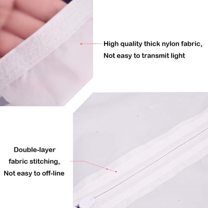 Detașabil, alb, lavabil, cu fermoar AirLock universal pentru aer condiționat portabil, mobil, impermeabil, etanșare pentru fereastră, pânză Oxford