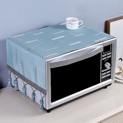 Putekļu necaurlaidīgs mikroviļņu krāsns pārsegs 35 x 100 cm moderna vienkāršība sadzīves putekļu vāka drāna tostera krāsnī
