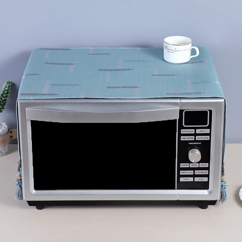 Putekļu necaurlaidīgs mikroviļņu krāsns pārsegs 35 x 100 cm moderna vienkāršība sadzīves putekļu vāka drāna tostera krāsnī