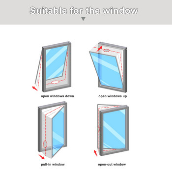 Уплътнение за прозорци за променлив ток Уплътнение за прозорци за променлив ток Водоустойчиво покритие Преносим уплътнител за прозорци за променлив ток Комплект уплътнения за прозорци на климатик