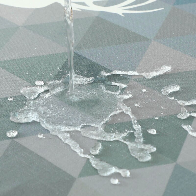 Geometrické bavlnené ľanové kryty na mikrovlnnú rúru, kryty na mikrovlnnú rúru s dvojitými vreckami, kuchynské doplnky do mikrovlnnej rúry