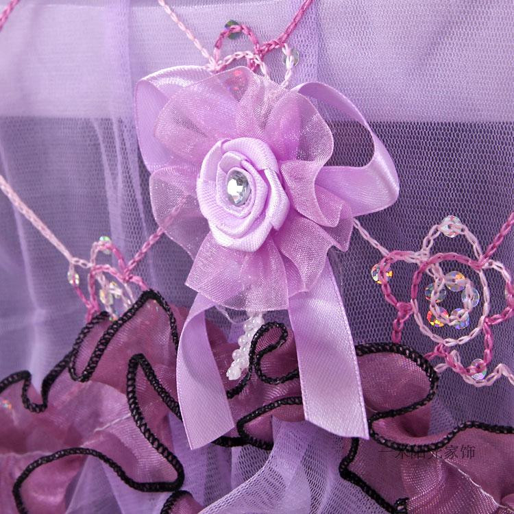 Čipkovaný poťah z látky Kryty na mikrovlnnú rúru Protiprachový kryt Bytová dekorácia Textil