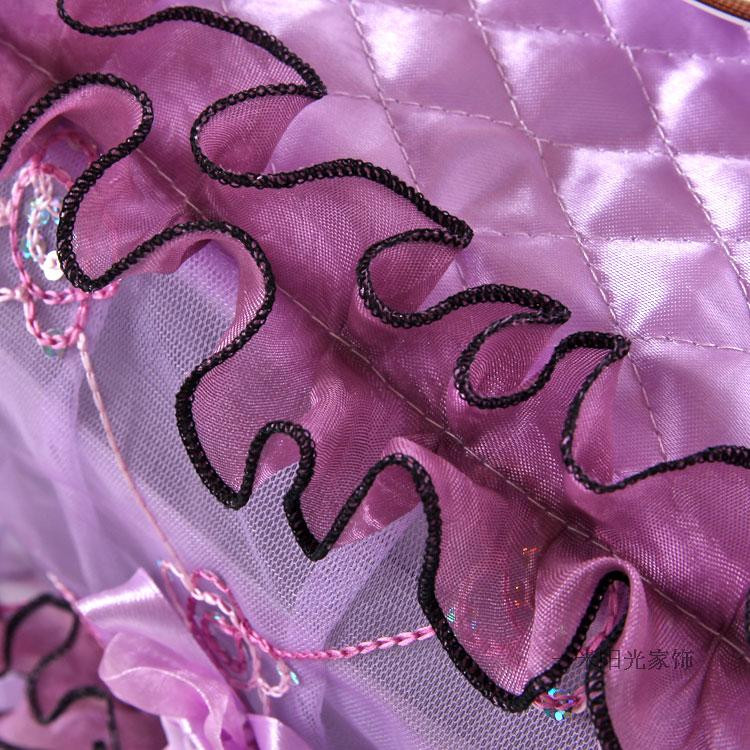 Čipkovaný poťah z látky Kryty na mikrovlnnú rúru Protiprachový kryt Bytová dekorácia Textil