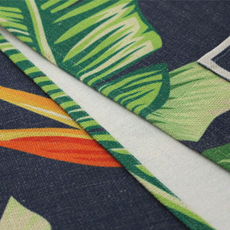 Ochranný kryt na mikrovlnnú rúru s potlačou z bavlnenej a ľanovej tkaniny, európsky štýl, odolný voči oleju, FC112