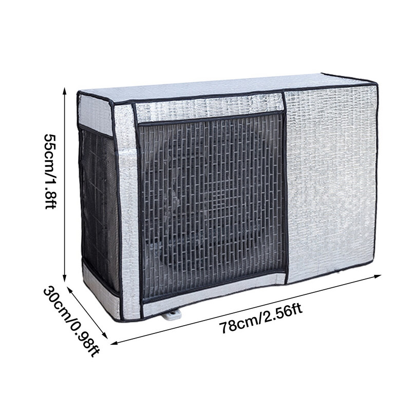 Kryt klimatizácie pre okenné jednotky, kryt klimatizácie na okno, vonkajšia odolnosť, kvalitná vonkajšia klimatizácia, ochrana