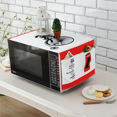 Viacúčelová polyesterová tkanina, remeselná potlač, mikrovlnná rúra, chladnička, prach, olejotesný ochranný kryt, dekorácia FC110