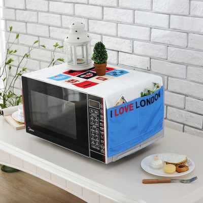 Viacúčelová polyesterová tkanina, remeselná potlač, mikrovlnná rúra, chladnička, prach, olejotesný ochranný kryt, dekorácia FC110