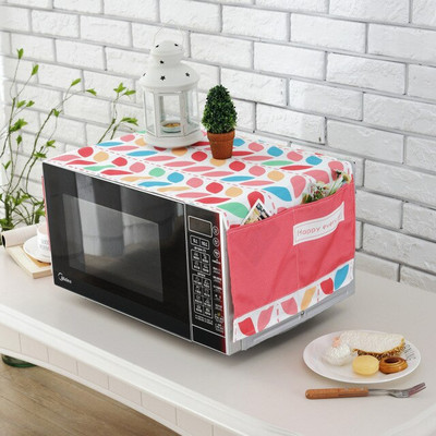 Viacúčelová polyesterová tkanina, remeselná potlač, mikrovlnná rúra, chladnička, prach, olejotesný ochranný kryt, dekorácia FC110