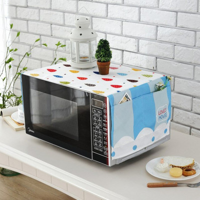 Viacúčelová polyesterová tkanina, remeselná potlač, mikrovlnná rúra, chladnička, prach, olejotesný ochranný kryt, dekorácia FC110