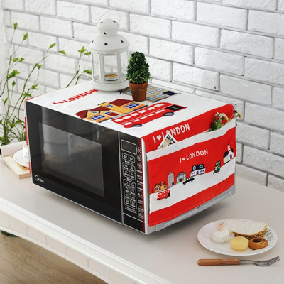 Viacúčelová polyesterová tkanina, remeselná potlač, mikrovlnná rúra, chladnička, prach, olejotesný ochranný kryt, dekorácia FC110