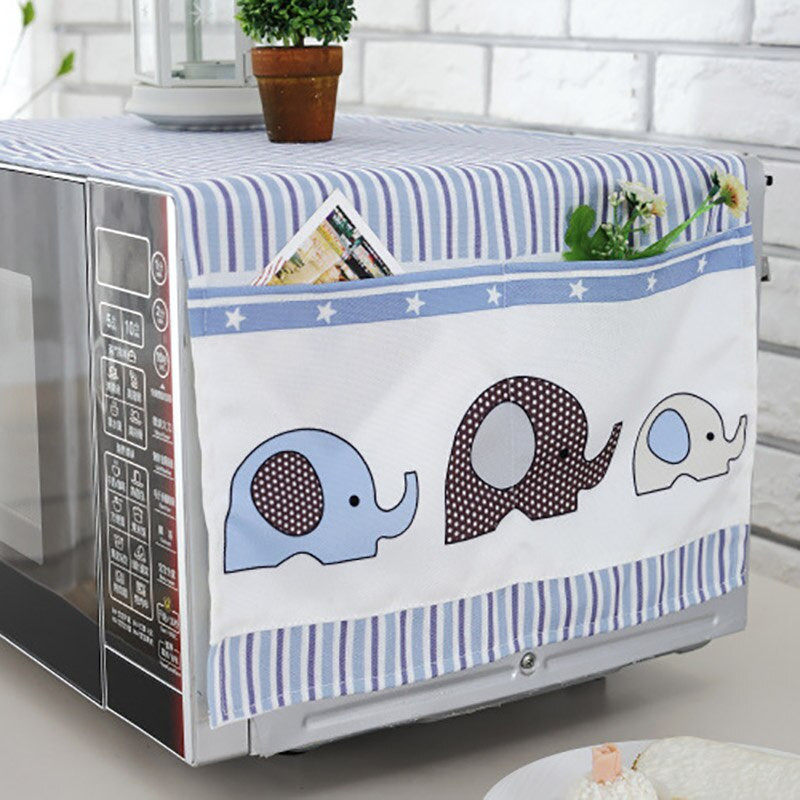 Viacúčelová polyesterová tkanina, remeselná potlač, mikrovlnná rúra, chladnička, prach, olejotesný ochranný kryt, dekorácia FC110