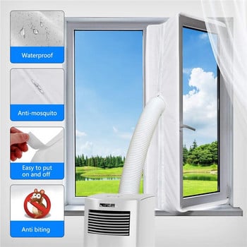 Заключване на подов климатик Кърпа за уплътняване на прозорци Тип прозорец Плоча Капак на климатика Уплътнение на изхода на климатика