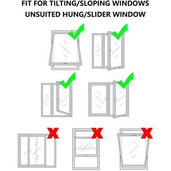 Заключване на подов климатик Кърпа за уплътняване на прозорци Тип прозорец Плоча Капак на климатика Уплътнение на изхода на климатика