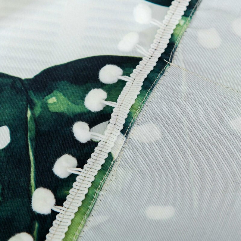 Augalų raštas Mikrobangų krosnelės dangtis Alyvos apsaugos nuo dulkių dangtelis su laikymo maišeliu Mikrobangų krosnelės dulkių dangteliai Virtuvės priedai reikmenys Namų dekoras