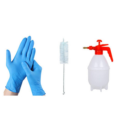 Capac pentru curățarea aparatului de aer condiționat cu conductă de apă Sac de curățare AC Protecție împotriva prafului Unelte de curățare a aparatului de aer condiționat Perie