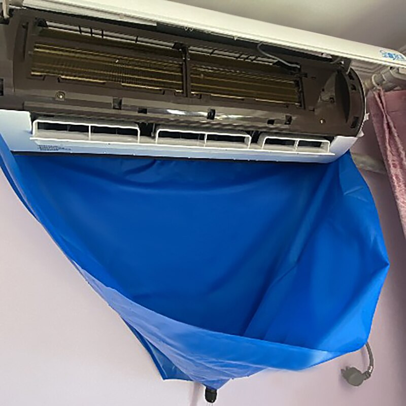 Vodootporan poklopac za čišćenje klima uređaja Klima uređaj ispod 1.5P Čišćenje Zaštita od prašine Vreće za čišćenje s cijevi za vodu