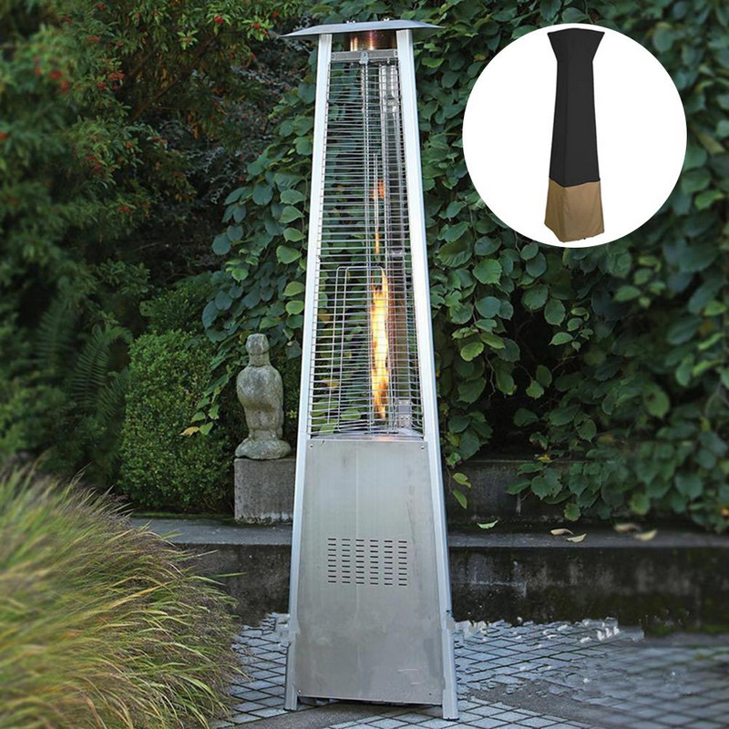 Vodotesný kryt na plynový pyramídový terasový ohrievač, chránič záhradného nábytku, vodotesný kryt, vonkajší kryt na záhradný nábytok