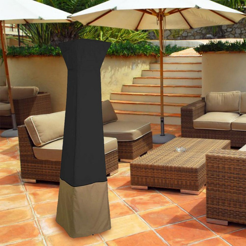 Vodotesný kryt na plynový pyramídový terasový ohrievač, chránič záhradného nábytku, vodotesný kryt, vonkajší kryt na záhradný nábytok