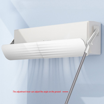 Регулируем дефлектор за климатик Телескопичен въздушен дефлектор за ограничаване на предното стъкло за домашни капаци за домашни климатици