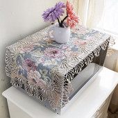 Čipkovaný dutý kvetinový dizajn Kryt na mikrovlnnú rúru, digestor, olejový kryt, bytové dekorácie, kuchynské doplnky, potreby ZH378