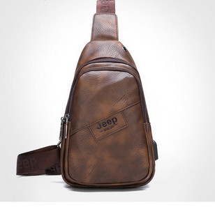 Pánska taška s jedným uchom z eko kože