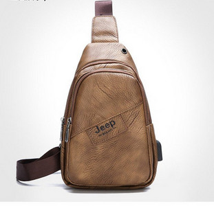 Pánska taška s jedným uchom z eko kože