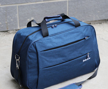 Geantă casual pentru bărbați din material textil cu mâner lung reglabil