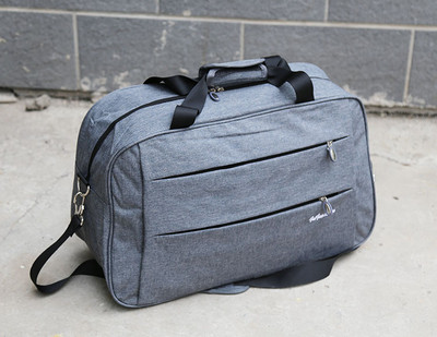 Geantă casual pentru bărbați din material textil cu mâner lung reglabil