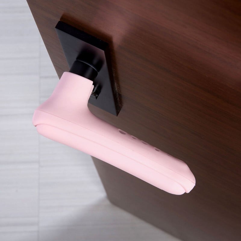 Silikoninis saugos durų rankenos apsauginis dangtelis kūdikių durų rankenos buferio dangtelis vaiko buferio dangtelis namų apsaugos įrankio apdaila