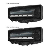 Vodotesný kryt na čistenie klimatizácie, veterné koleso, čistenie vzduchovodov, kryt vody s 3 metre dlhou vodovodnou rúrou