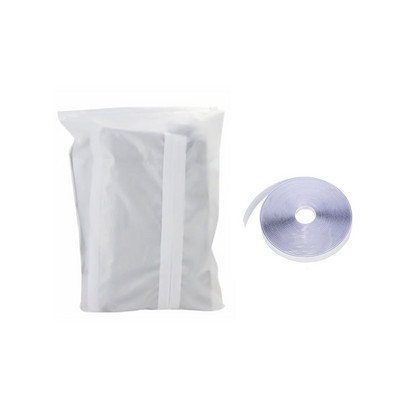 Prijenosna brtva za prozore klima uređaja Komplet za brtvljenje prozora Univerzalna brtva za prozore s patentnim zatvaračem i ljepljivim zatvaračem Brtva za prozore za klima uređaj