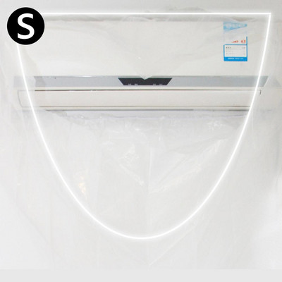 Capac de curățare a aparatului de aer condiționat rezistent la apă cu conductă de apă Aer condiționat sub 1.5P Pungă de curățare cu protecție împotriva prafului