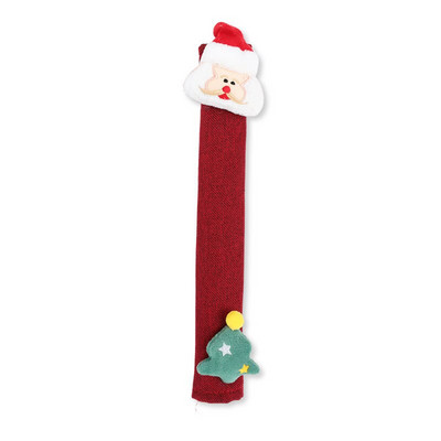 2/4 τεμ. Gloden Snowflake Χριστουγεννιάτικο κάλυμμα λαβής πόρτας ψυγείου Χριστουγεννιάτικη διακόσμηση 2022 Κάλυμμα πόμολο πόρτας Αξεσουάρ εργαλείων σπιτιού