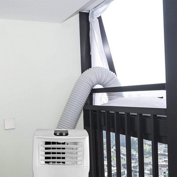 4M Климатик Мека кърпа за уплътняване на прозорци Плоча за заключване с горещ въздух Уплътнение на прозорци Кърпа за преносим комплект климатици
