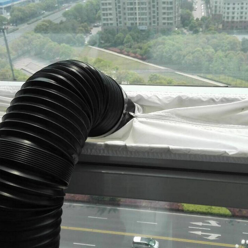 4M Mäkká handrička na tesnenie okien klimatizácie, doska s teplovzdušným zámkom, handrička na tesnenie okien pre prenosnú klimatizačnú súpravu