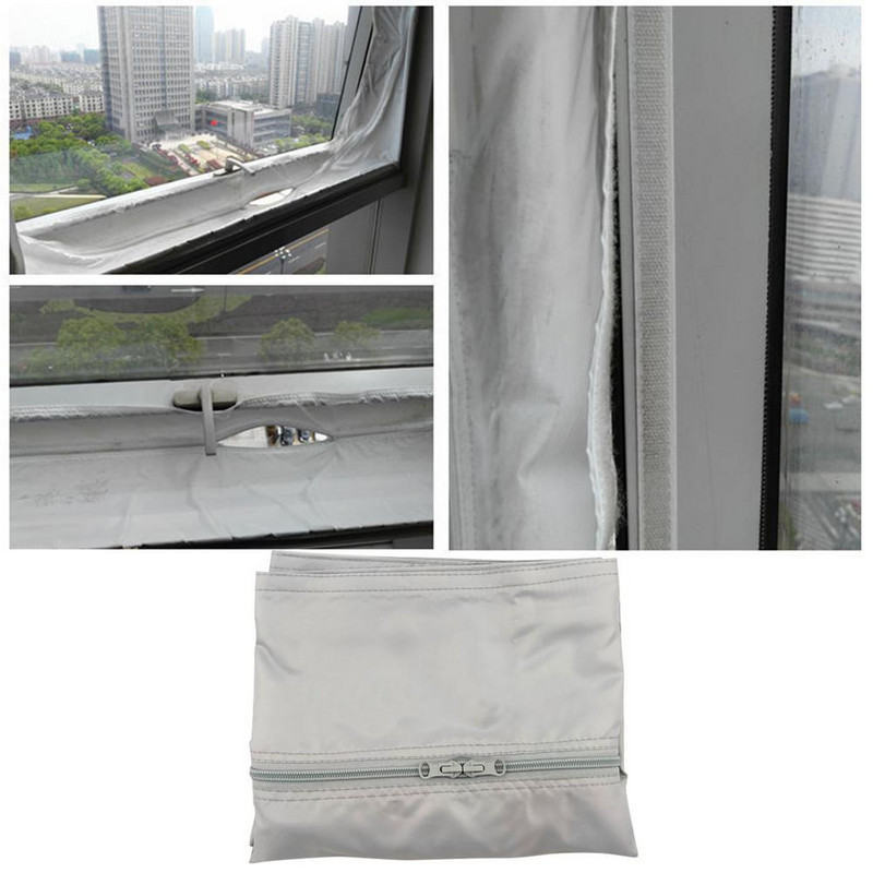 4M Mäkká handrička na tesnenie okien klimatizácie, doska s teplovzdušným zámkom, handrička na tesnenie okien pre prenosnú klimatizačnú súpravu