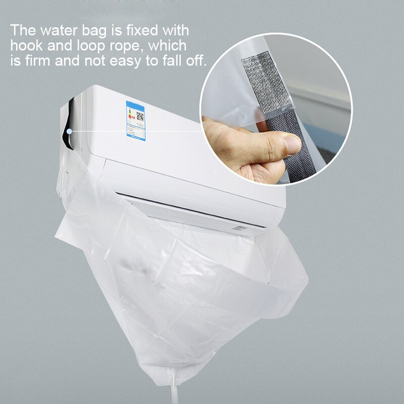 Gaisa kondicionētāja ūdensnecaurlaidīgs tīrīšanas vāks putekļu mazgāšanas aizsargs Gaisa kondicionētāja tīrīšanas rīks Ūdens uztvērēja vāka piederumi