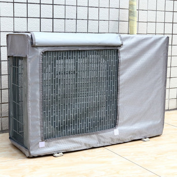 Издръжливи и водоустойчиви капаци за климатици за външни модули Защитен прахоустойчив мрежест мрежест капак за прозорци на открито