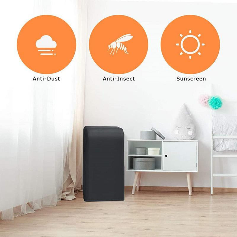 Kryt na prenosnú klimatizáciu, univerzálny kryt na klimatizáciu, kryt proti prachu z oxfordskej látky, vodotesný kryt na klimatizáciu