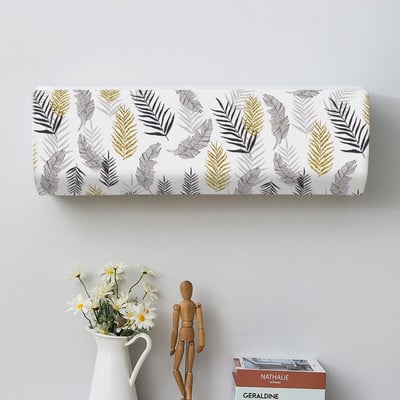 Apdrukāts gaisa kondicionētāja putekļu pārsegs Gaisa kondicionētāja aizsargvāciņš Gaisa kondicionētāja mazgāšanas vāciņš Vienkārša tīrīšana mājās