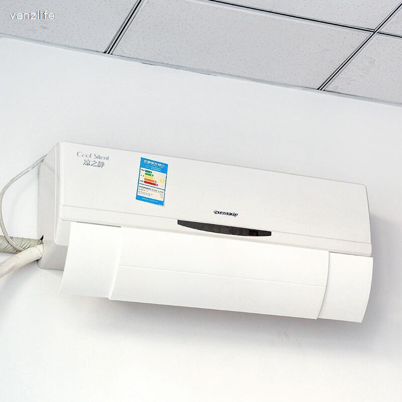 Zasúvací veterný štít klimatizácie s protipriamym fúkaním, deflektor studenej klimatizácie, deti dobre spia