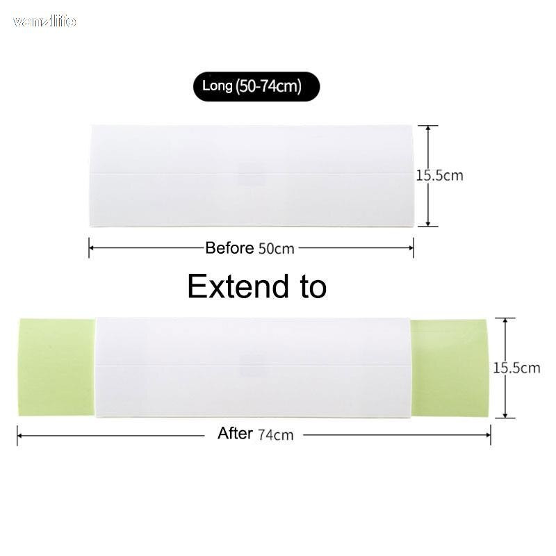 Zasúvací veterný štít klimatizácie s protipriamym fúkaním, deflektor studenej klimatizácie, deti dobre spia