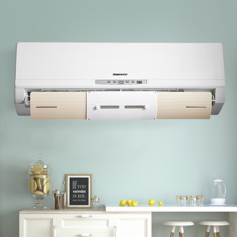 Aer condiționat Parbriz extensibil reglabil Parbriz cu suflare directă Parbriz anti-vânt drept Accesorii de uz casnic