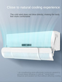 Čelné sklo klimatizácie, proti priamemu fúkaniu vzduchu, deflektor vetra, izolácia studeného vzduchu, univerzálny deflektor vetra