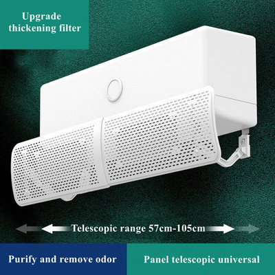 Škálovateľná závesná klimatizácia, nastaviteľný deflektor vetra, čelné sklo, prepážka proti priamemu fúkaniu pre domácnosť